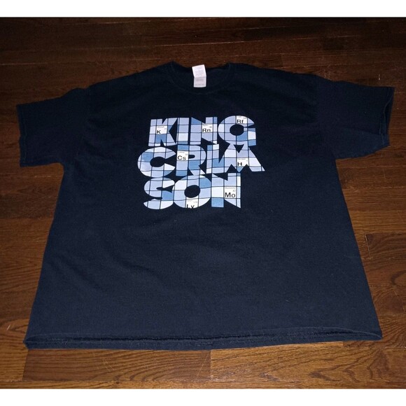 Gildan Other - King Crimson Shirt Mens XXL 2XL 2014 Tour Rock Band Graphic Tee Periodic Table